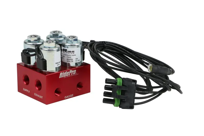 Ridetech Ridepro 2-Way Air Valve Assembly – Fittings Sold Separately 1