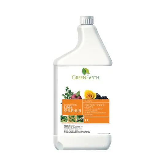 Green Earth Lime Sulphur Concentrate 1L 1