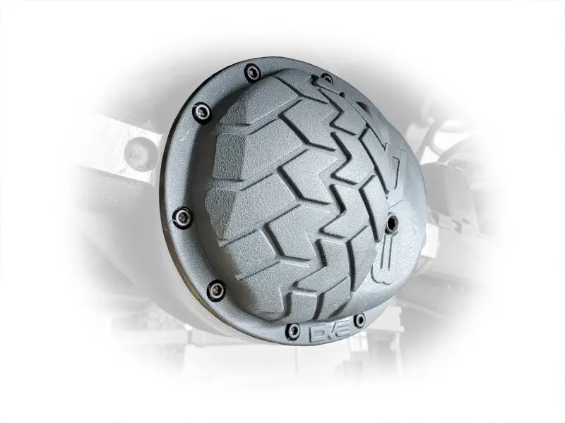 Dv8 Off-Road Heavy-Duty Dana 30 Differential Cover – Cast Iron, Gray Powder-Coated Finish 1