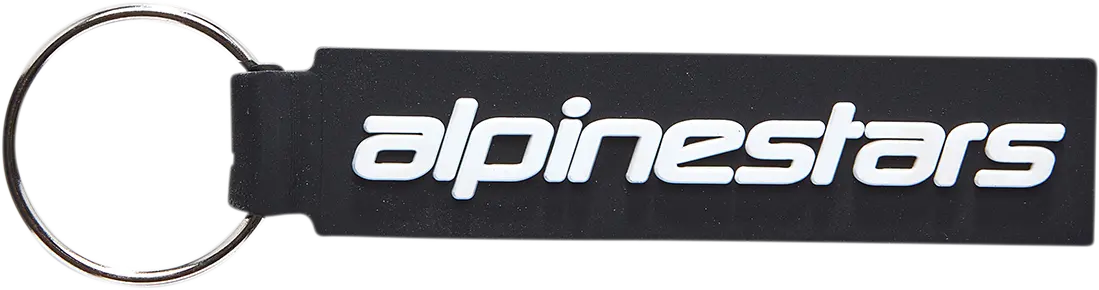 Alpinestars Linear Key Fob – Sleek Black Design (Part #12309410010) 1