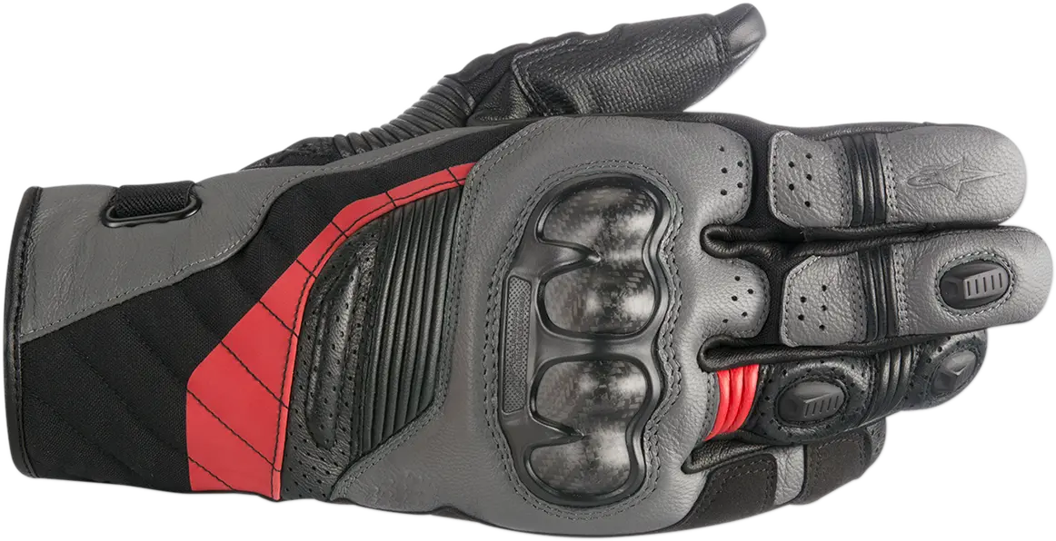 Alpinestars Belize Drystar Gloves – Black/Gray/Red, Size 2Xl (Model 3526718-1036-2X) 1