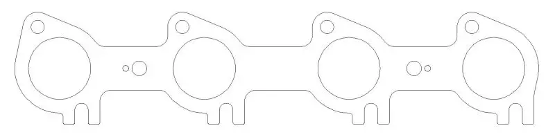 Cometic 91-01 Ford 4.6L Sohc / 99+ 5.4L Triton .030 Inch Mls Exhaust Gaskets (Pair) 1