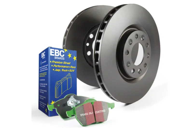 Stage 11 Brake Upgrade Kit: Greenstuff 2000 Pads & Rk Drilled Rotors 1