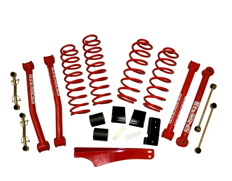 Skyjacker Lift Kit – 2.5–3.5" For 2007–2009 Jeep Jk Wrangler (Red) 1