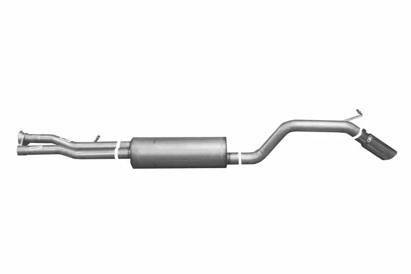 Gibson Aluminized Cat-Back Exhaust — 3-Inch Diameter — For 2003–2006 Hummer H2 Base (6.0L) 1