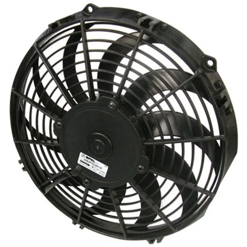 Spal 10-Inch Low-Profile Curved Radiator Fan – Pull-Type, 802 Cfm Airflow 1