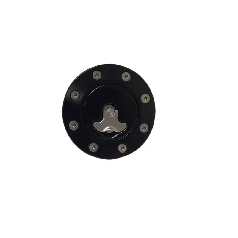 Ridetech Black Anodized Universal Locking Fuel Cap 1