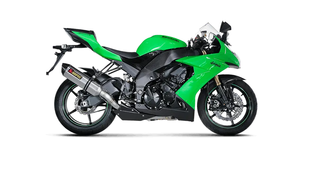 Akrapovič Racing Full Exhaust System – Titanium Construction For 2008–2009 Kawasaki Zx-10R 1
