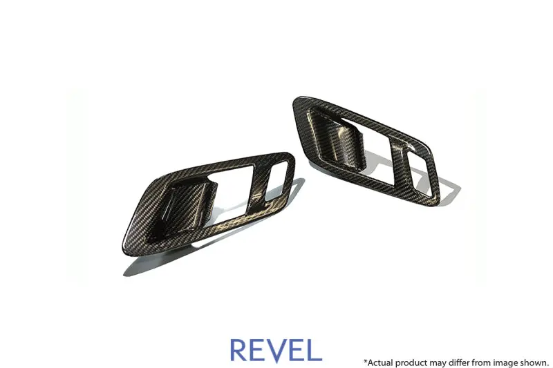 Revel Gt Dry Carbon Fiber Inner Door Handle Covers For 2020+ Toyota Gr Supra – Pair 1