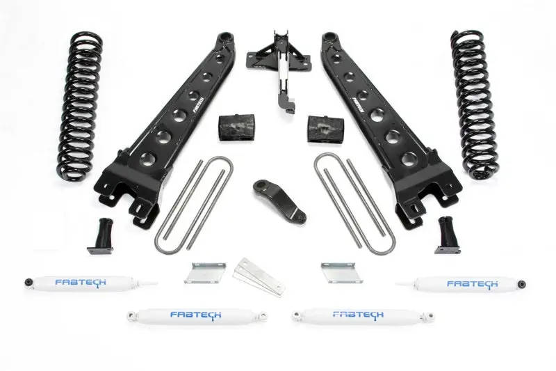 Fabtech 6-Inch Radius Arm Lift System For 2019 Ford F-450/F-550 4Wd – Includes Performance Shocks 1