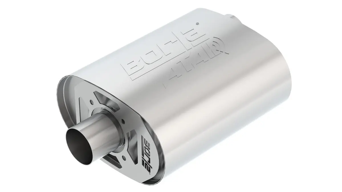 Borla Atak Crate Muffler For Ford 5.0L Coyote Engine – Aggressive Sound Tuning 1