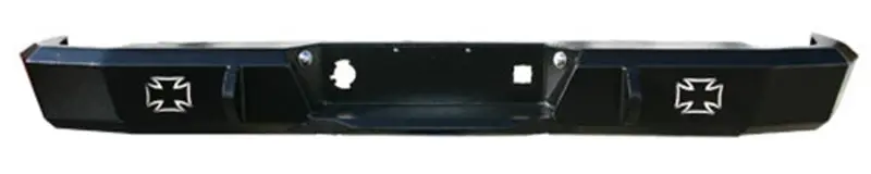 Iron Cross Heavy-Duty Rear Bumper – Primer-Finished Base Model For 1999–2016 Ford Super Duty F-250/F-350/F-450 1
