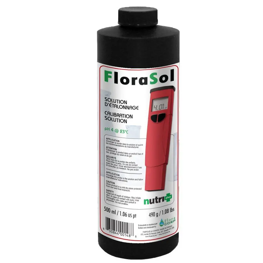 Nutri+ Florasol Calibration Ph 4.0 1