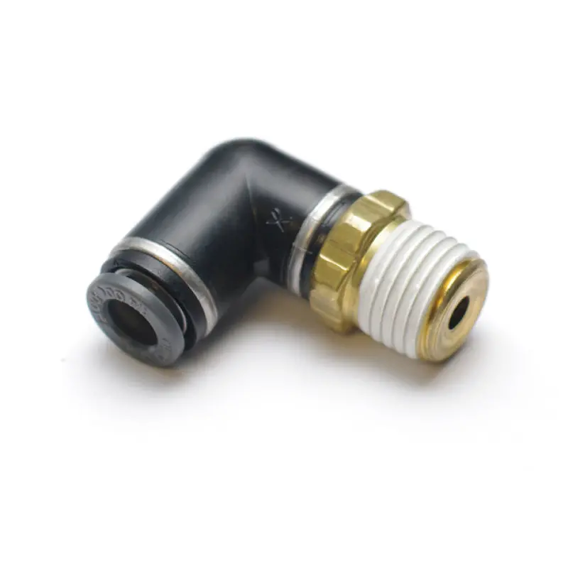 Ridetech Airline Swivel Elbow Fitting – 3/8-Inch Npt To 3/8-Inch Airline Connection 1