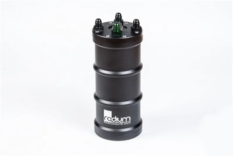 Radium Engineering Pumpless Fuel Surge Tank – Single 10An Center Pickup, High-Volume Design 1