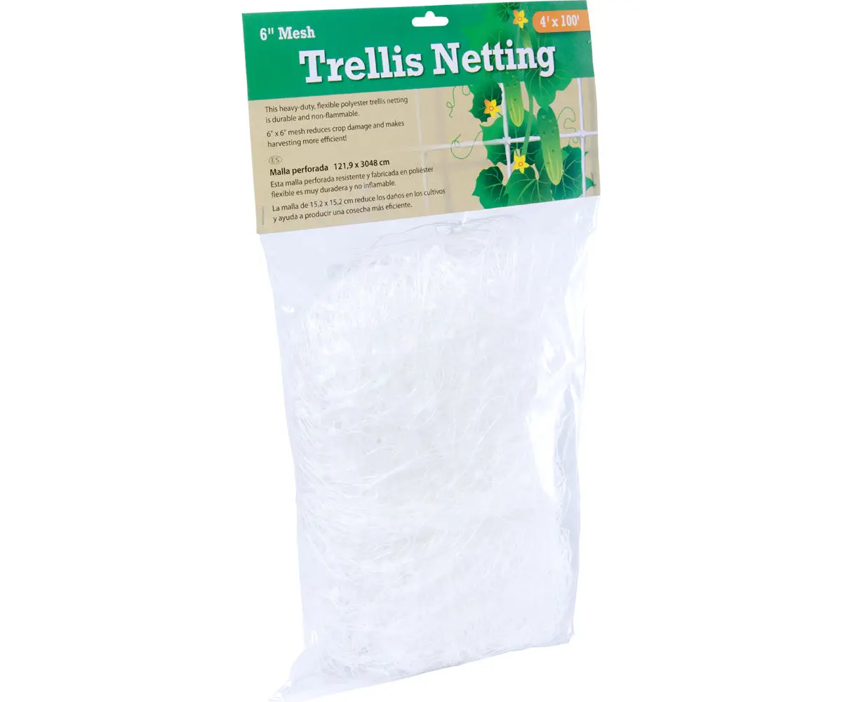 Hydro Farm Trellis Netting 6" Squares (Polyethylene) 4