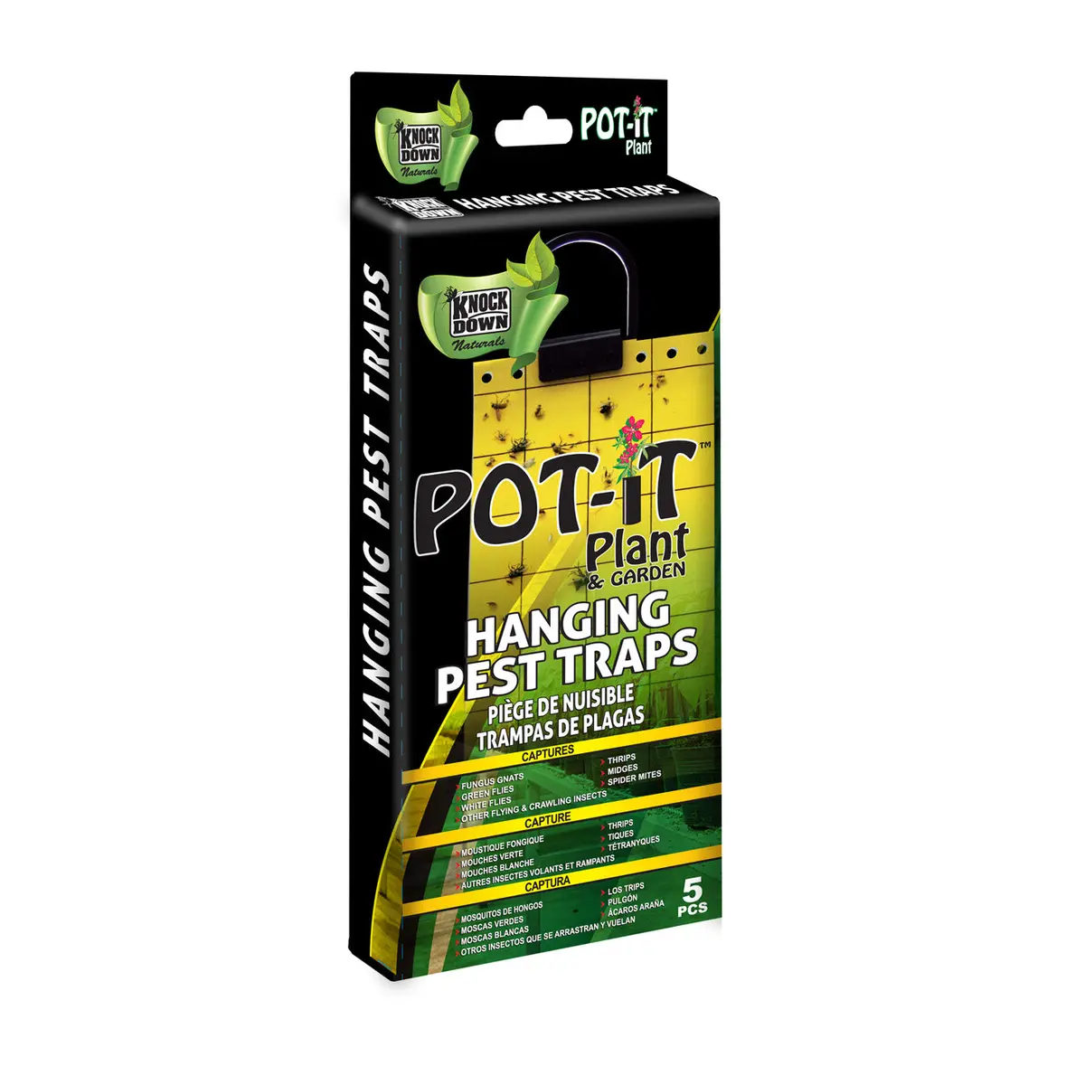Knock Down Hanging Pest Traps 5Pc 1