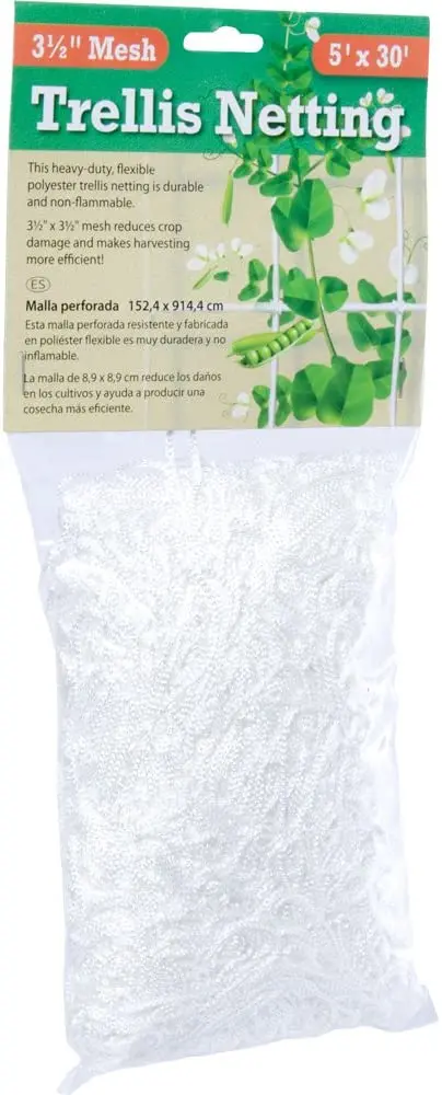 Hydro Farm Mesh Trellis Netting 3 1/2" Squares ( Soft ) 2
