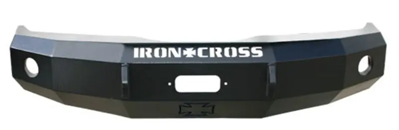 Iron Cross Heavy-Duty Primer-Finished Front Winch Bumper For 2011–2014 Chevrolet Silverado 2500/3500 1