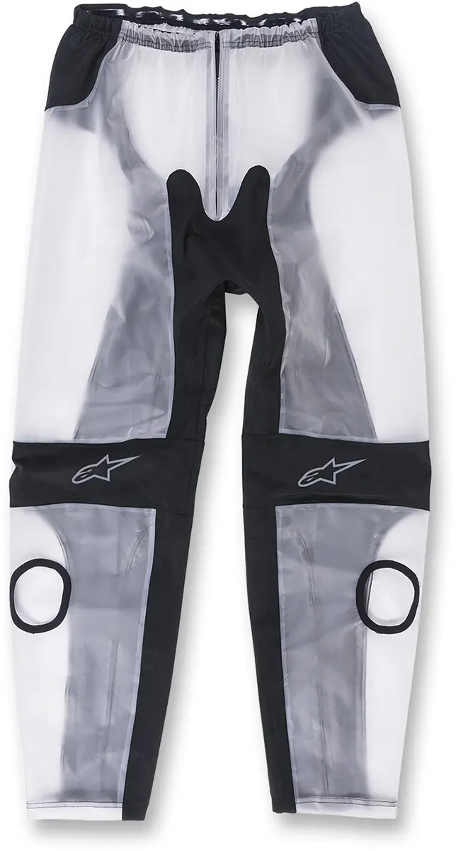 Alpinestars Racing Rain Pants - Black/Clear - Large 3224917-01-L 1