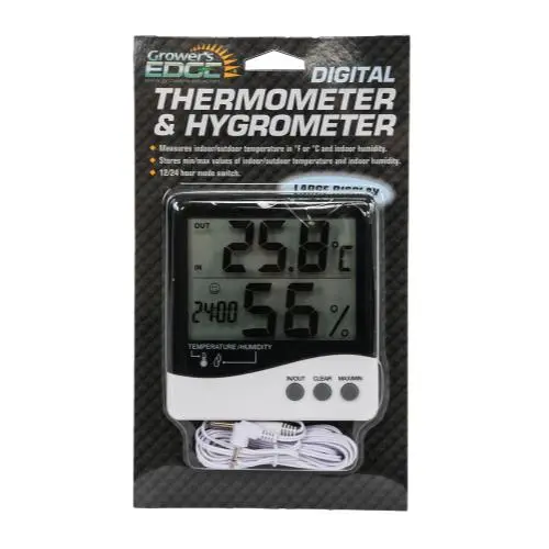 Grower's Edge Digital Thermo/Hygrometer 1