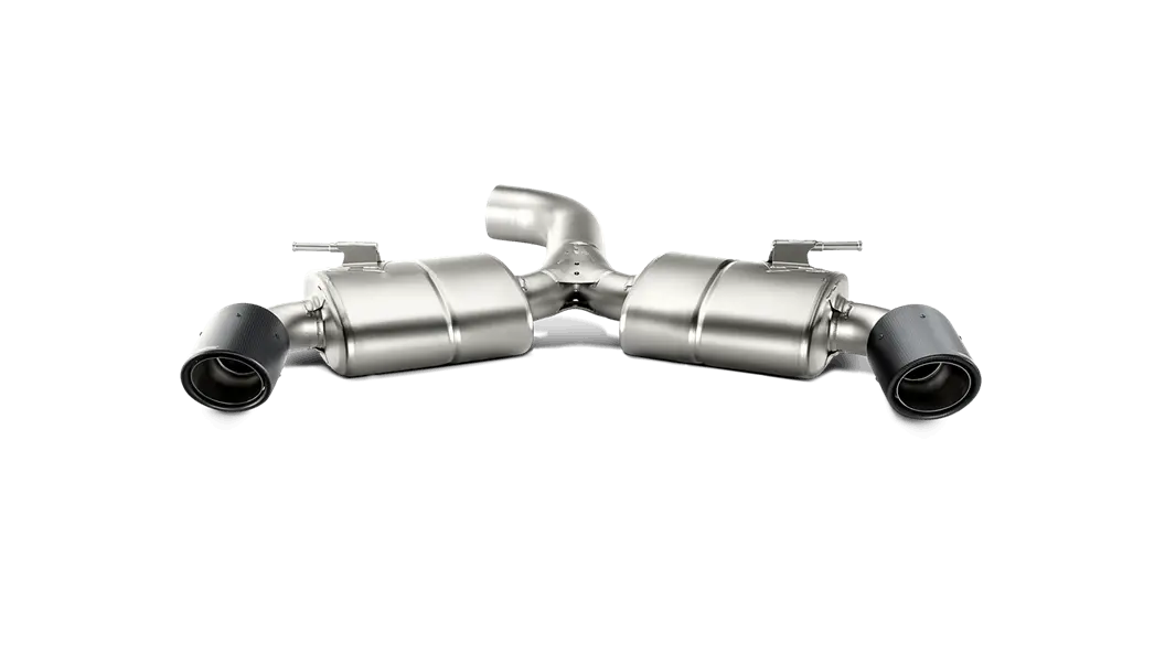 Akrapovič Slip-On Exhaust – Race Line Titanium System W/ Carbon Fiber Tips For 2013–2017 Volkswagen Golf Gti 1