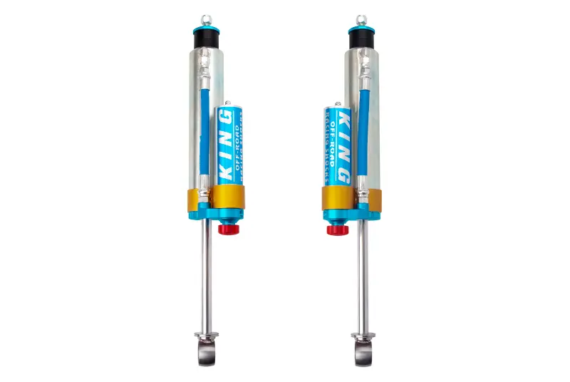 King 2.5" Piggyback Reservoir Rear Shocks With Adjuster – Pair For 1996–2002 Toyota 4Runner 1