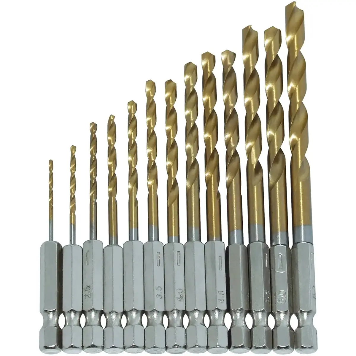 Amtech 13 Piece Hss Drill Bit Set 1.5-6.5Mm 1