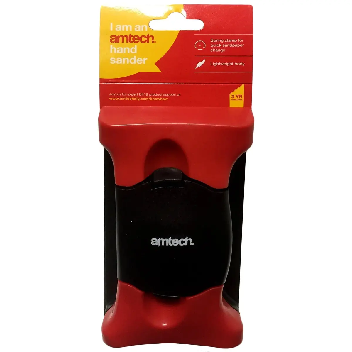 Amtech 160 X 85Mm Hand Palm Sander 1