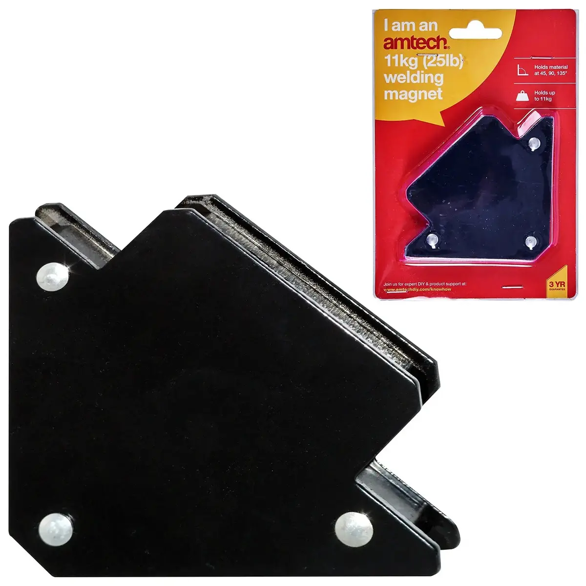 Amtech 25Lb Magnetic Welding Arrow Weld Holder 1