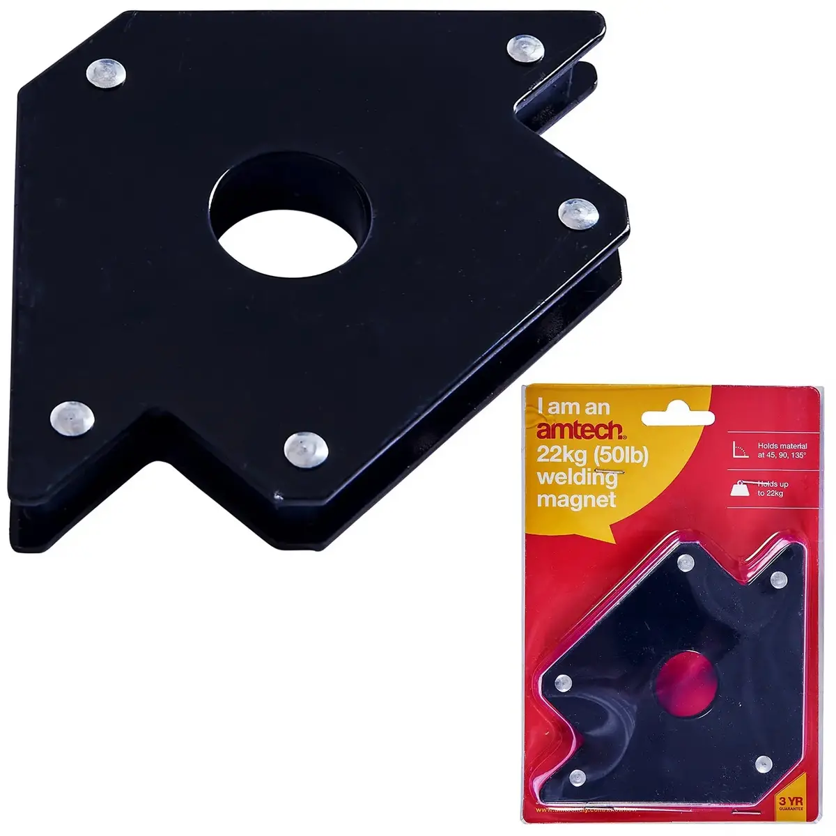 Amtech 50Lb Magnetic Welding Arrow Weld Holder 1