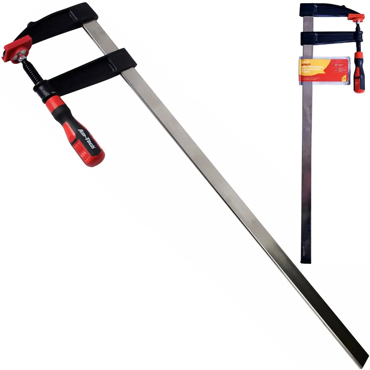 Amtech 580Mm Heavy Duty Quick Action F-Clamp 1