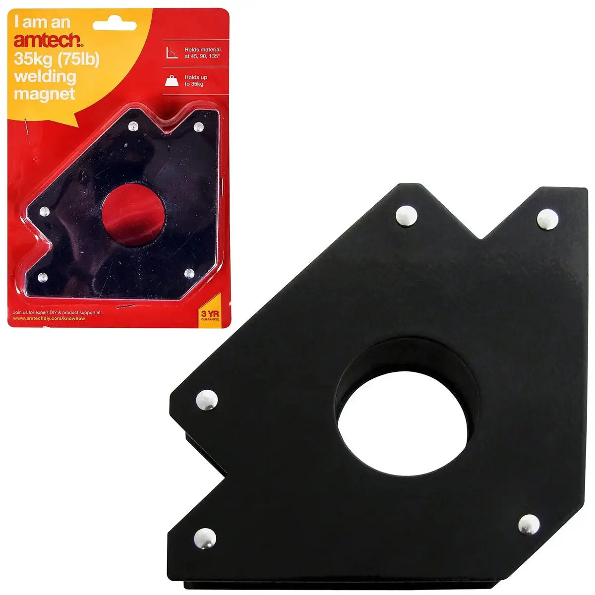Amtech 75Lb Magnetic Welding Arrow Weld Holder 1