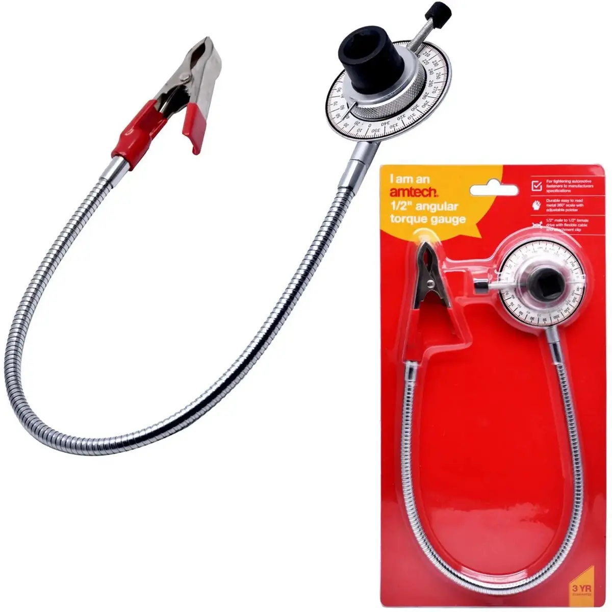 Amtech Angular Torque Gauge 1/2 1