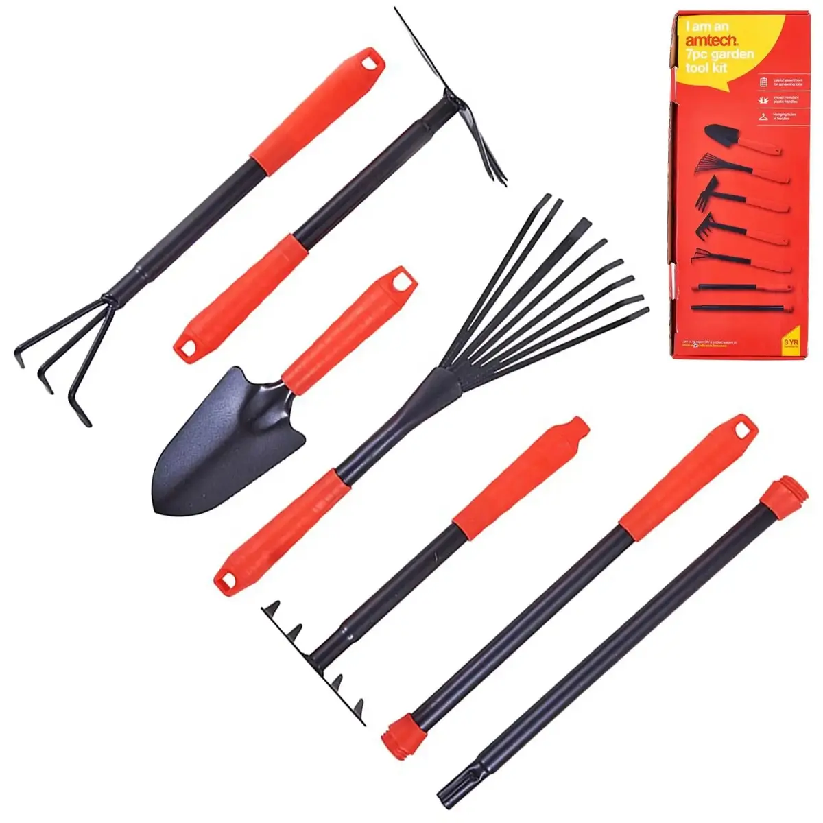 Amtech Garden Tool Kit 7 Piece 1