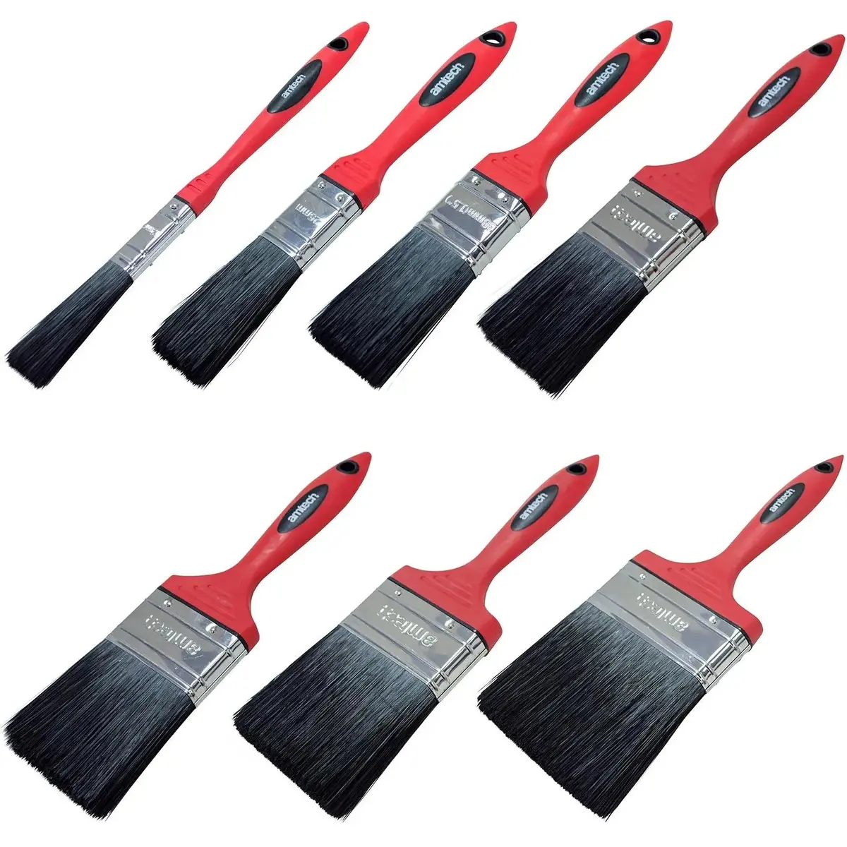 Amtech Soft Handle No Loss Paint Brushes 12-100Mm 1