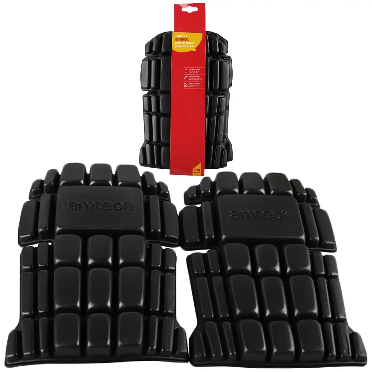 Amtech Work Trouser Knee Pad Inserts Pair Workwear 1