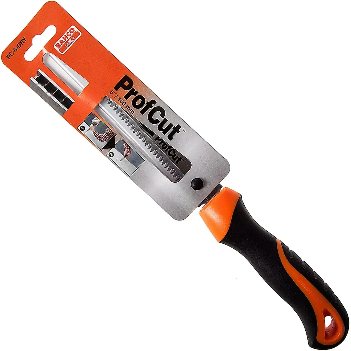 Bahco Profcut Drywall Jab Saw 160Mm 6 1/4" 8Tpi 1
