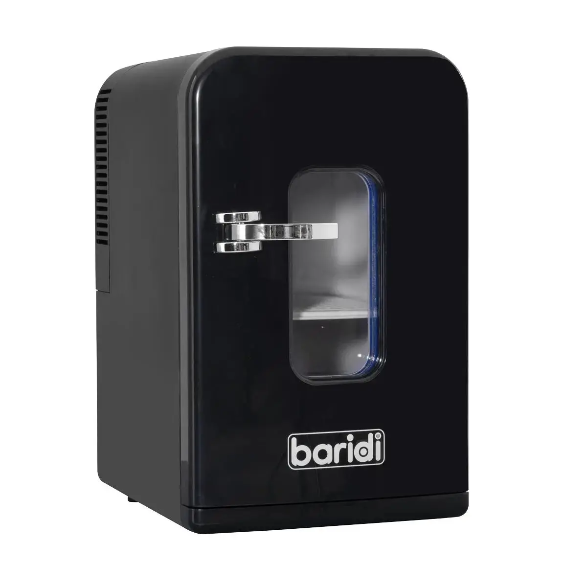 Baridi 15L Mini Fridge Cooler & Warmer, 12V/230V, Perfect For Car, Bedroom, Camping, Makeup, Black - Dh95 1