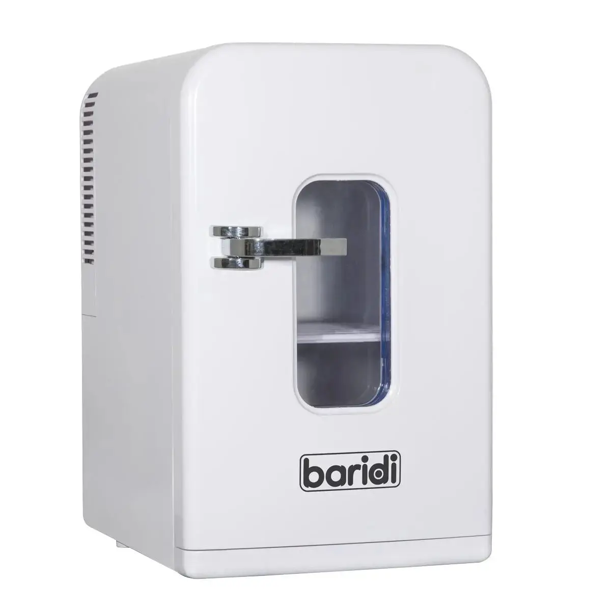 Baridi 15L Mini Fridge Cooler & Warmer, 12V/230V, Perfect For Car, Bedroom, Camping, Makeup, White - Dh94 1