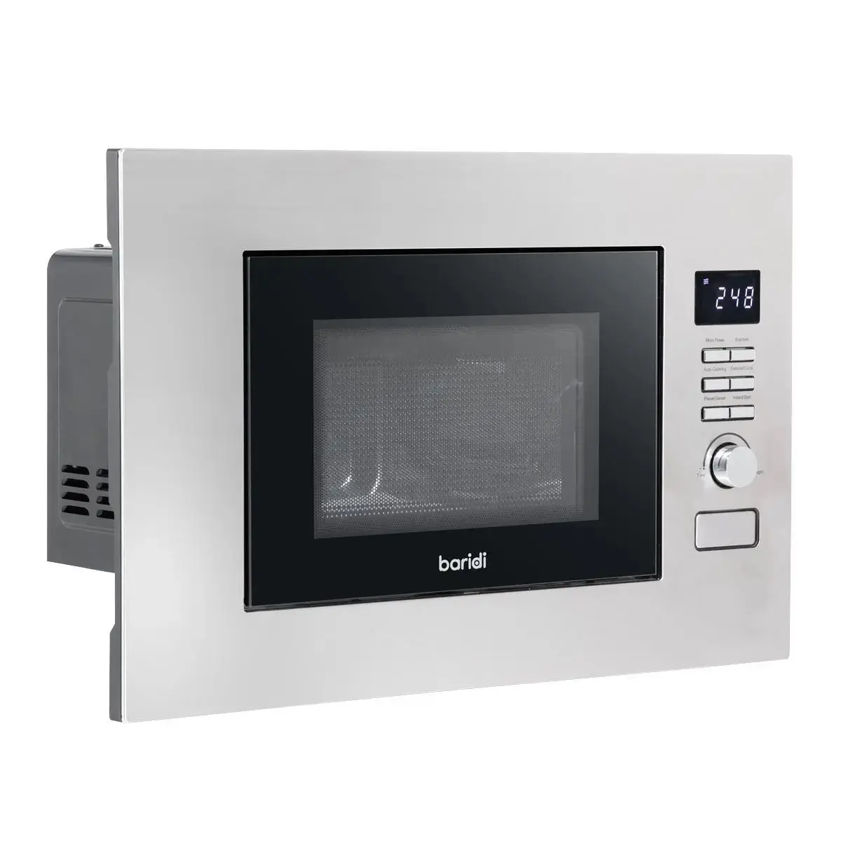 Baridi 20L Integrated Microwave Oven, 800W, Stainless Steel 1