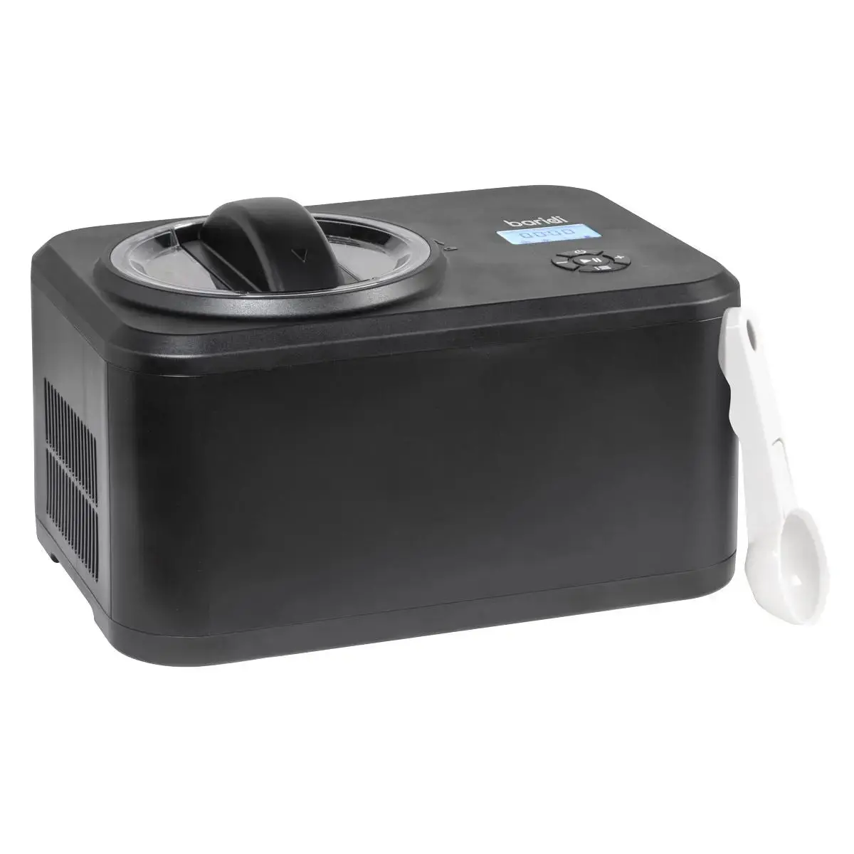 Baridi Automatic Churning Ice Cream Machine 1.5L - Black 1