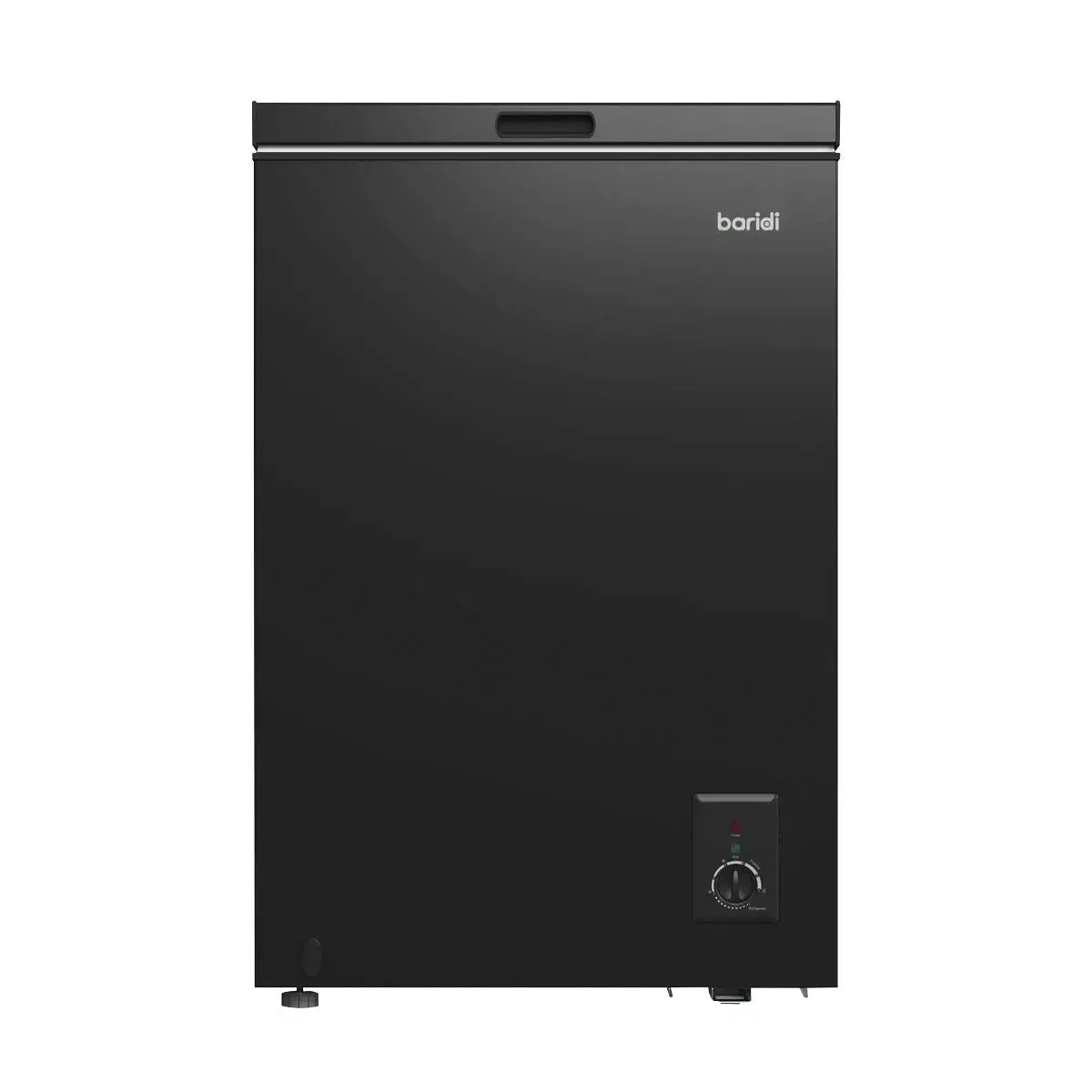 Baridi Freestanding Chest Freezer, 99L Capacity, -12 To -24°C Adjustable Thermostat, Black - Dh153 1