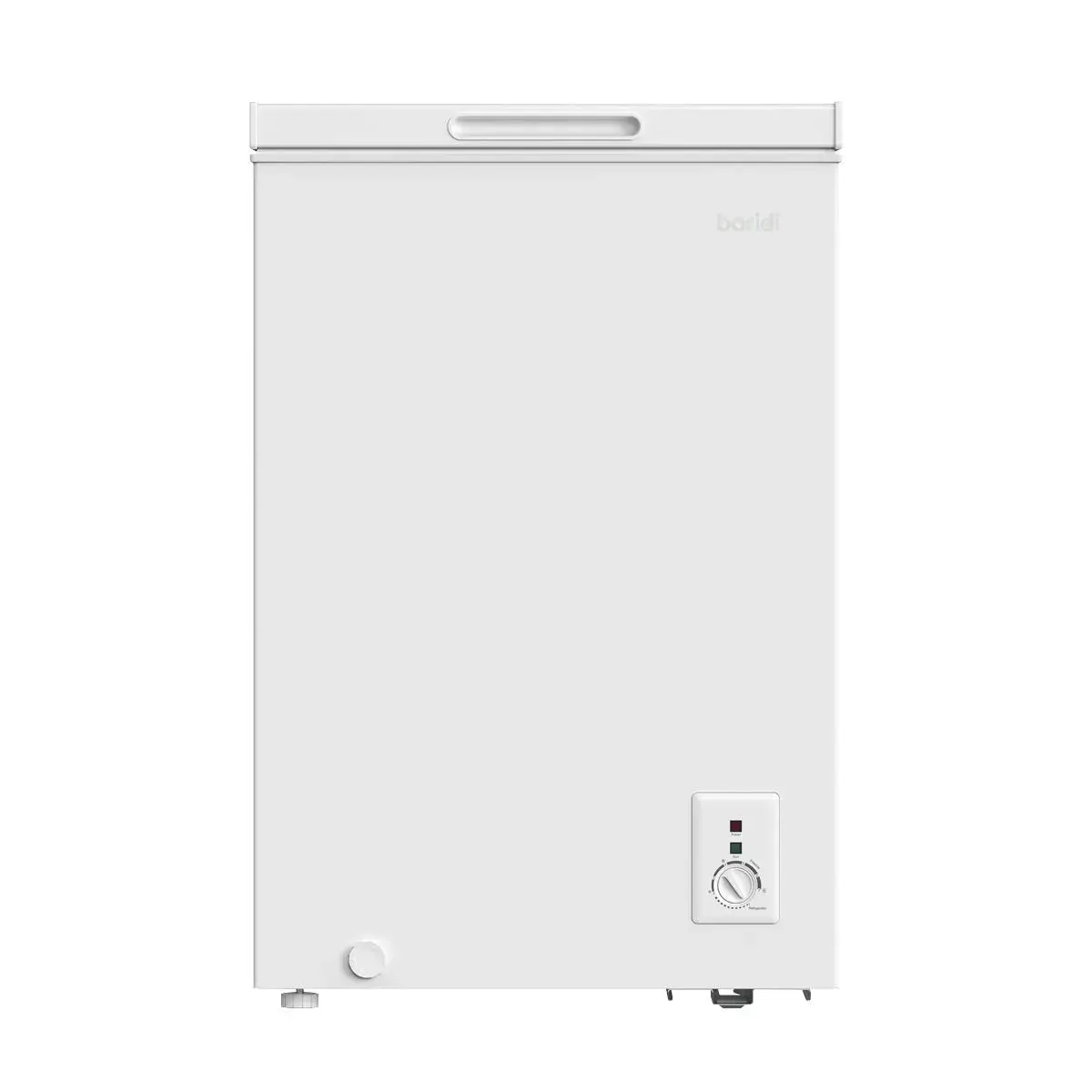 Baridi Freestanding Chest Freezer, 99L Capacity, Garages And Outbuilding Safe, -12 To -24°C Adjustable Thermostat With Refrigeration Mode, White 1