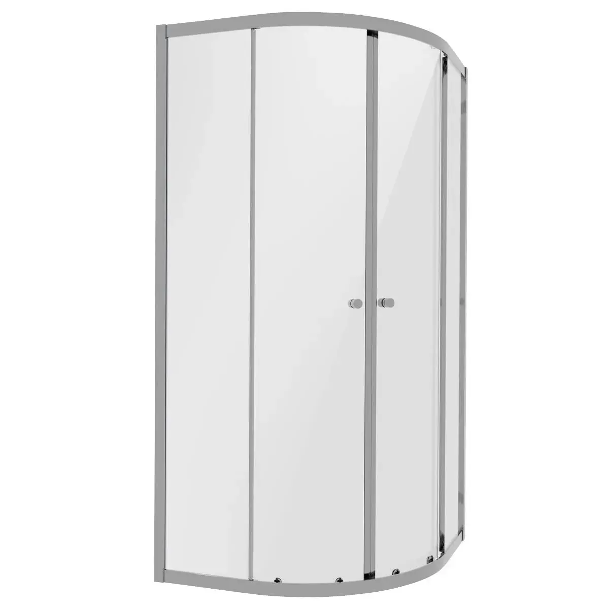 Baridi Quadrant Shower Entry Enclosure 800 X 800 X 1850Mm With 6Mm Tempered Glass - Chrome 1