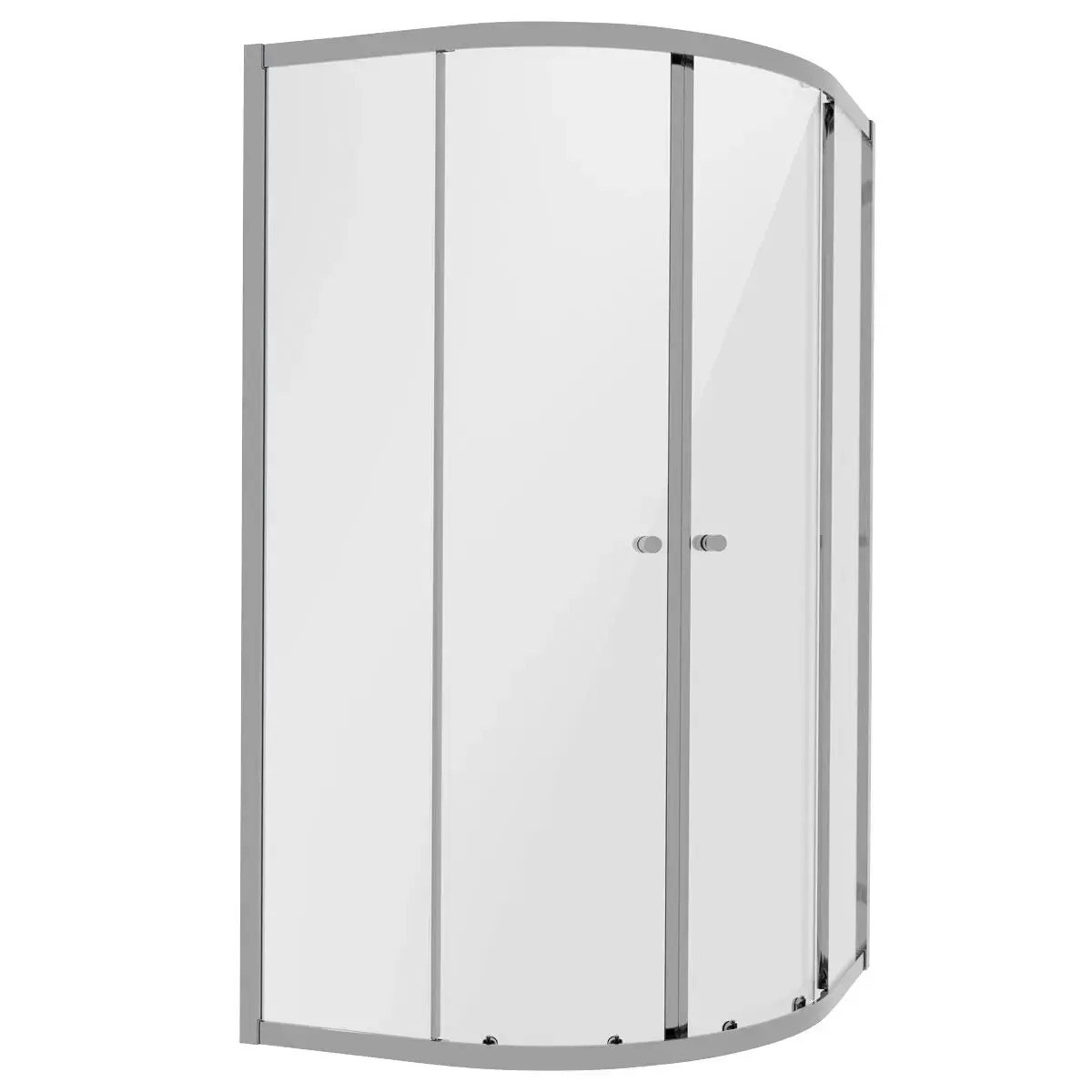 Baridi Quadrant Shower Entry Enclosure 900 X 900 X 1850Mm With 6Mm Tempered Glass - Chrome 1