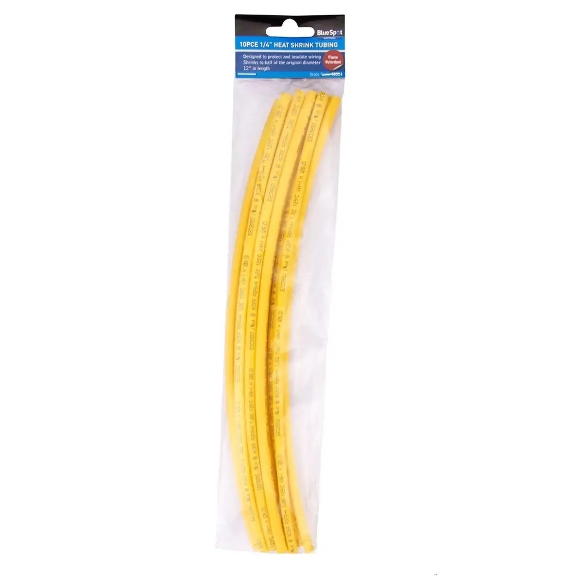 Bluespot 10 Piece 1/4" Heat Shrink Tubing 1
