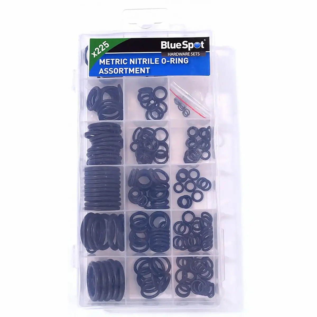 Bluespot 225 Piece Metric Nitrile O-Ring Assortment 1