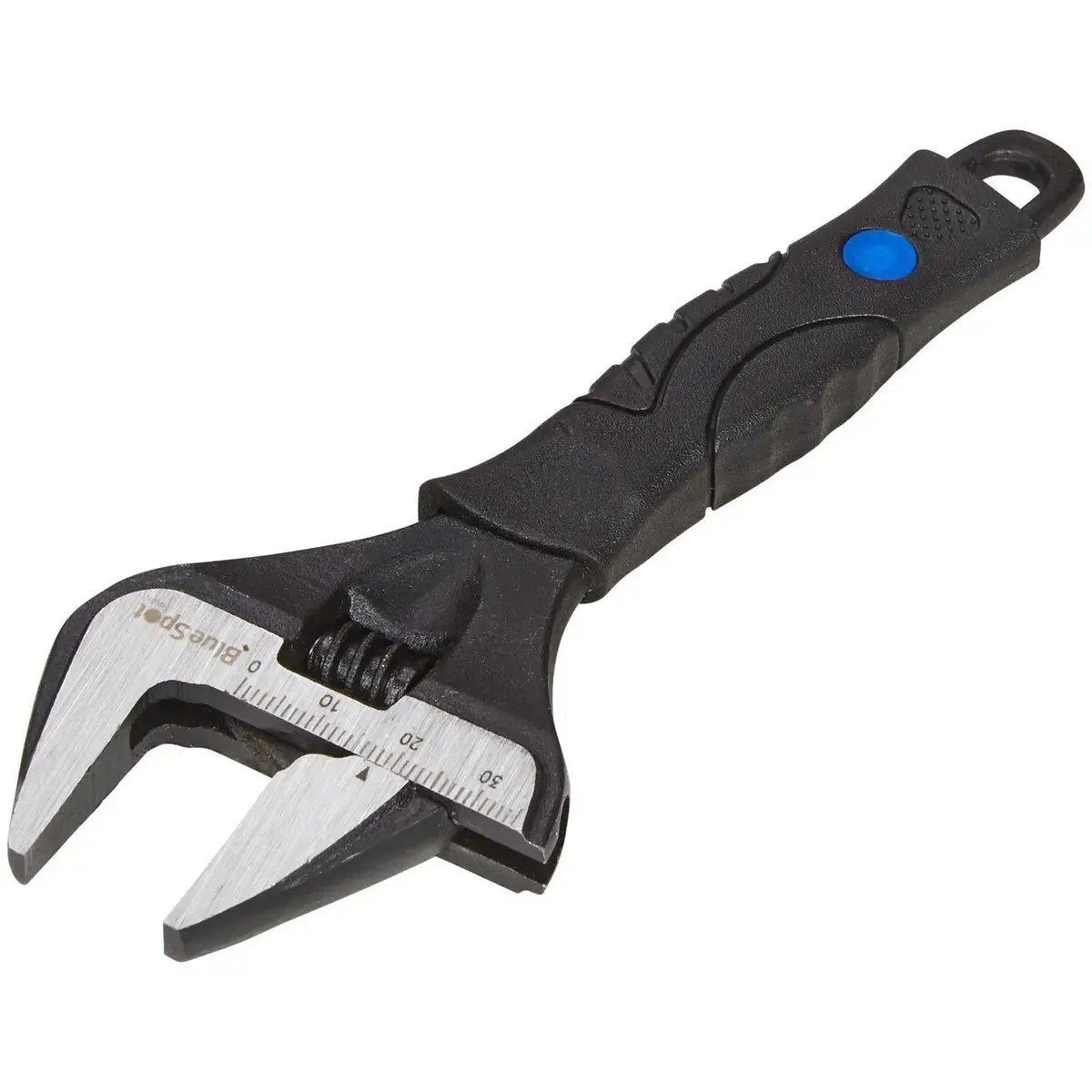 Bluespot Adjustable Wrench Wide Jaw 150Mm 6In Jaw Capacity 34Mm 1