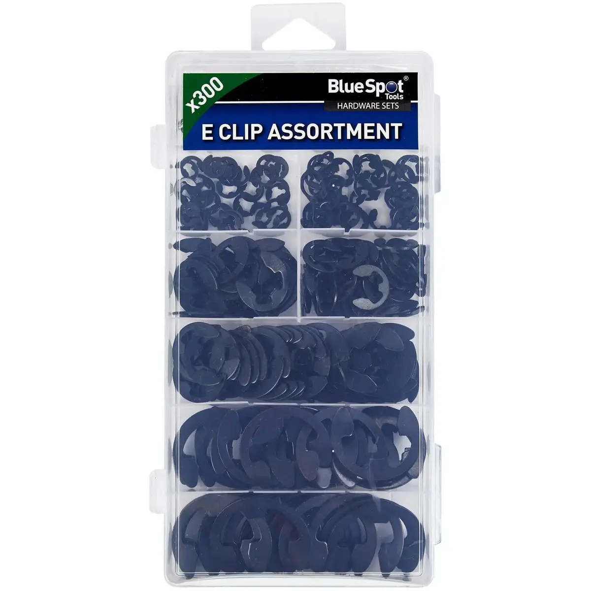 Bluespot Assorted E Clip Set 300Pc 1